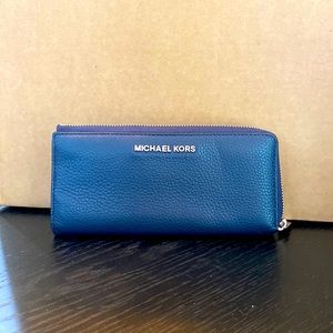 Navy Michael Kors Wallet